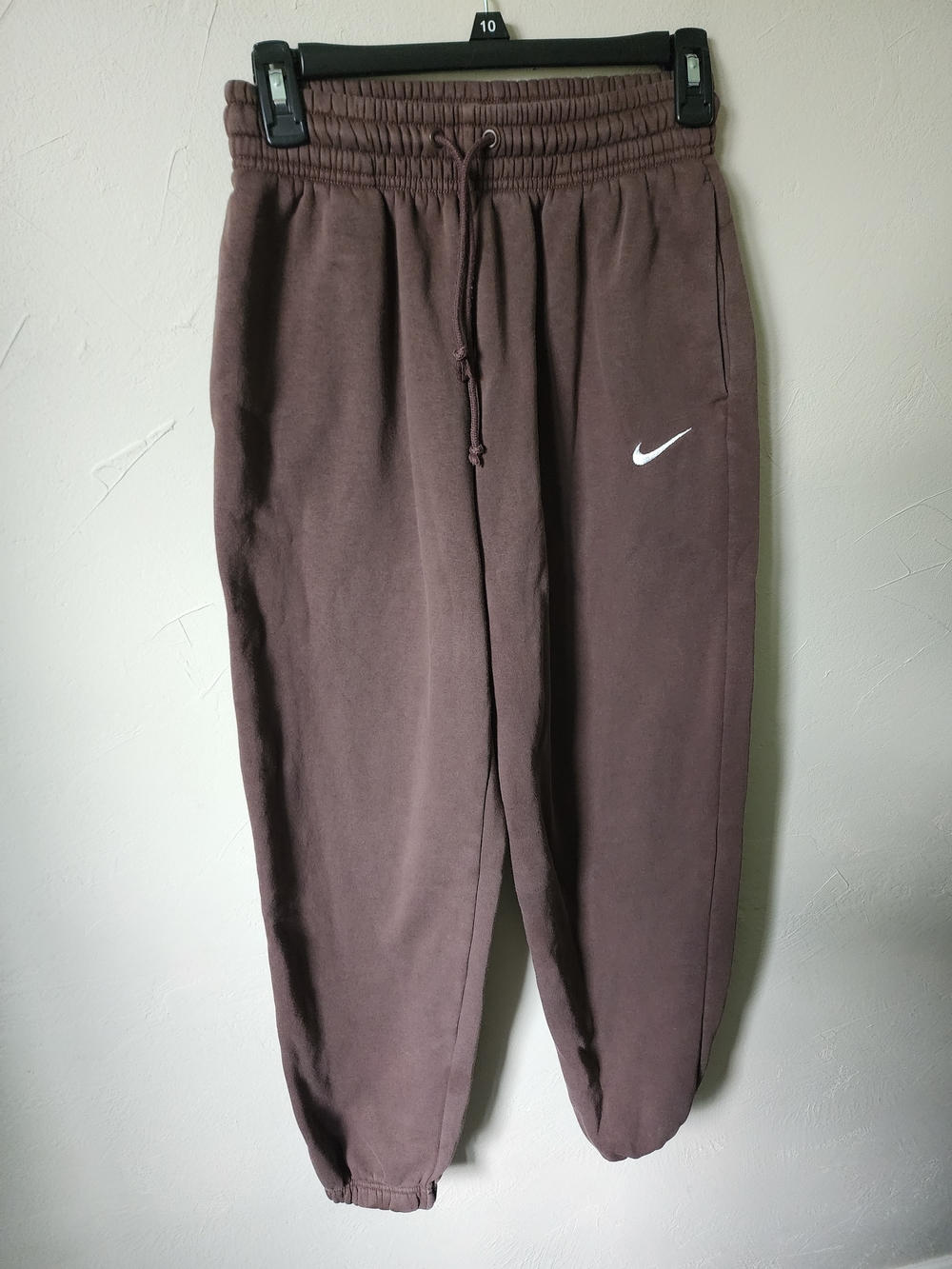 Nike Brown Fleece Jogger Pants Size XS